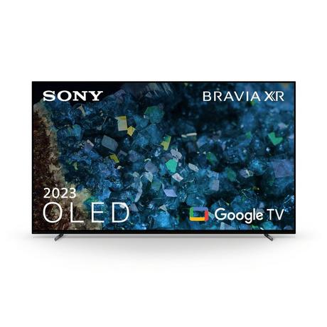 Image of 55" SONY BRAVIA XR-55A80LU Smart 4K Ultra HD HDR OLED TV with Google TV & Assistant, Black