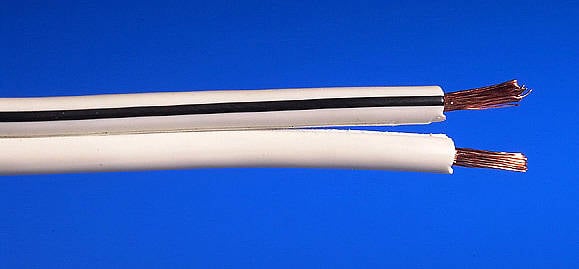 Image of Vivanco SPC79W 79 Strand Speaker Cable in White (Per Metre)
