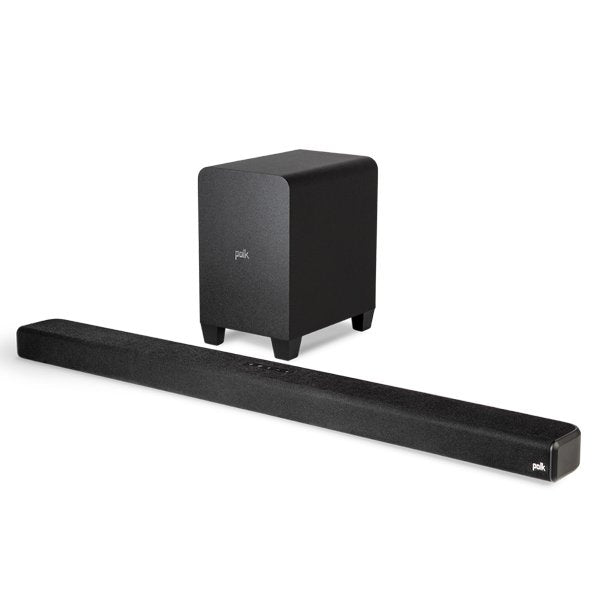 Image of POLK SIGNA S4 True Dolby Atmos 3.1.2 Sound Bar With Wireless Subwoofer EARC and Bluetooth