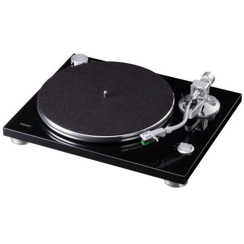 Image of TEAC TN-3B Analogue Belt-Drive 2-Speed Turntable Black