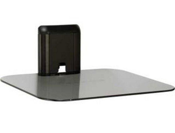 Image of Sanus VMA401 Single Accessory Glass Shelf with Cable Management