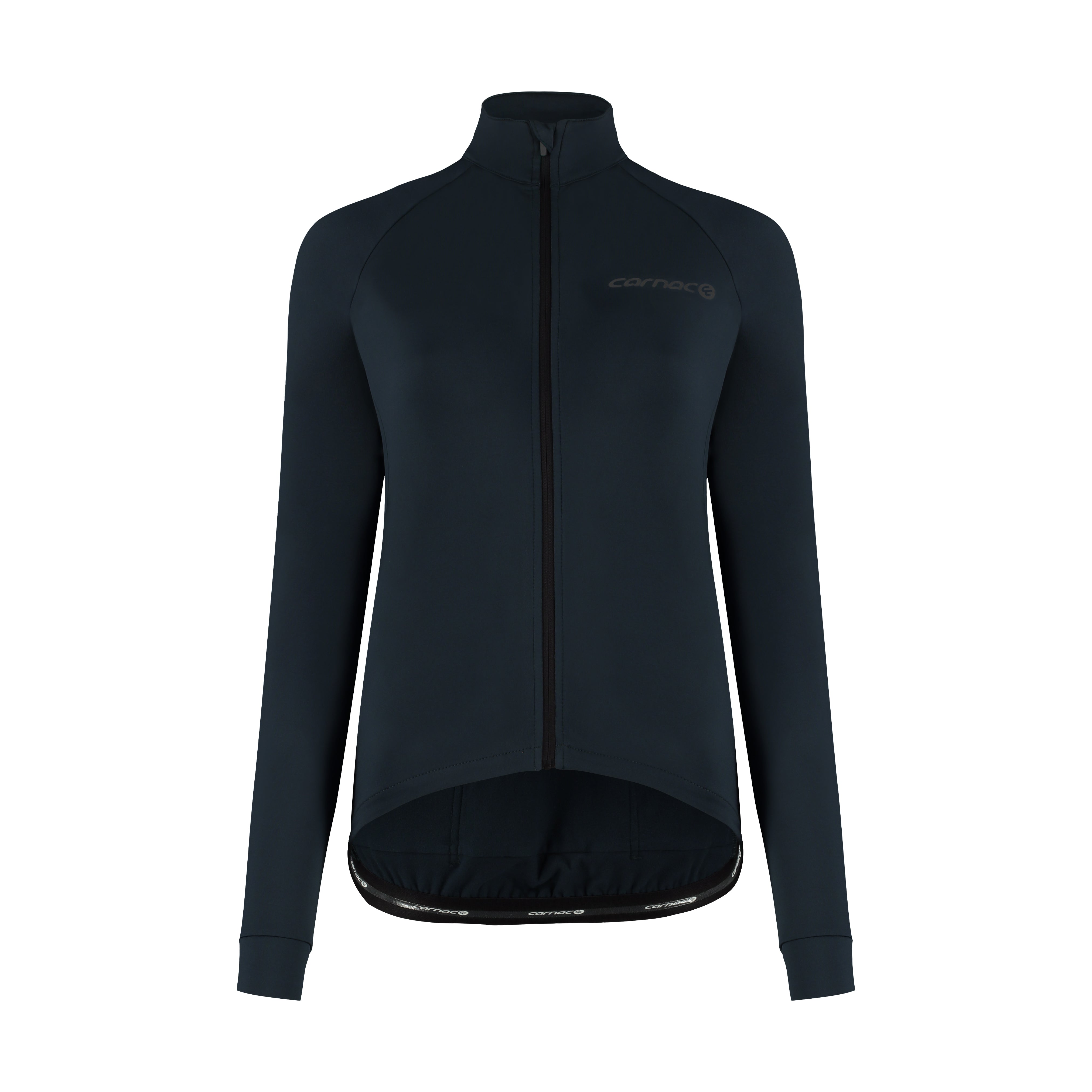 Carnac Women's Navy Long Sleeve Cycling Jersey | Planet X Bikes