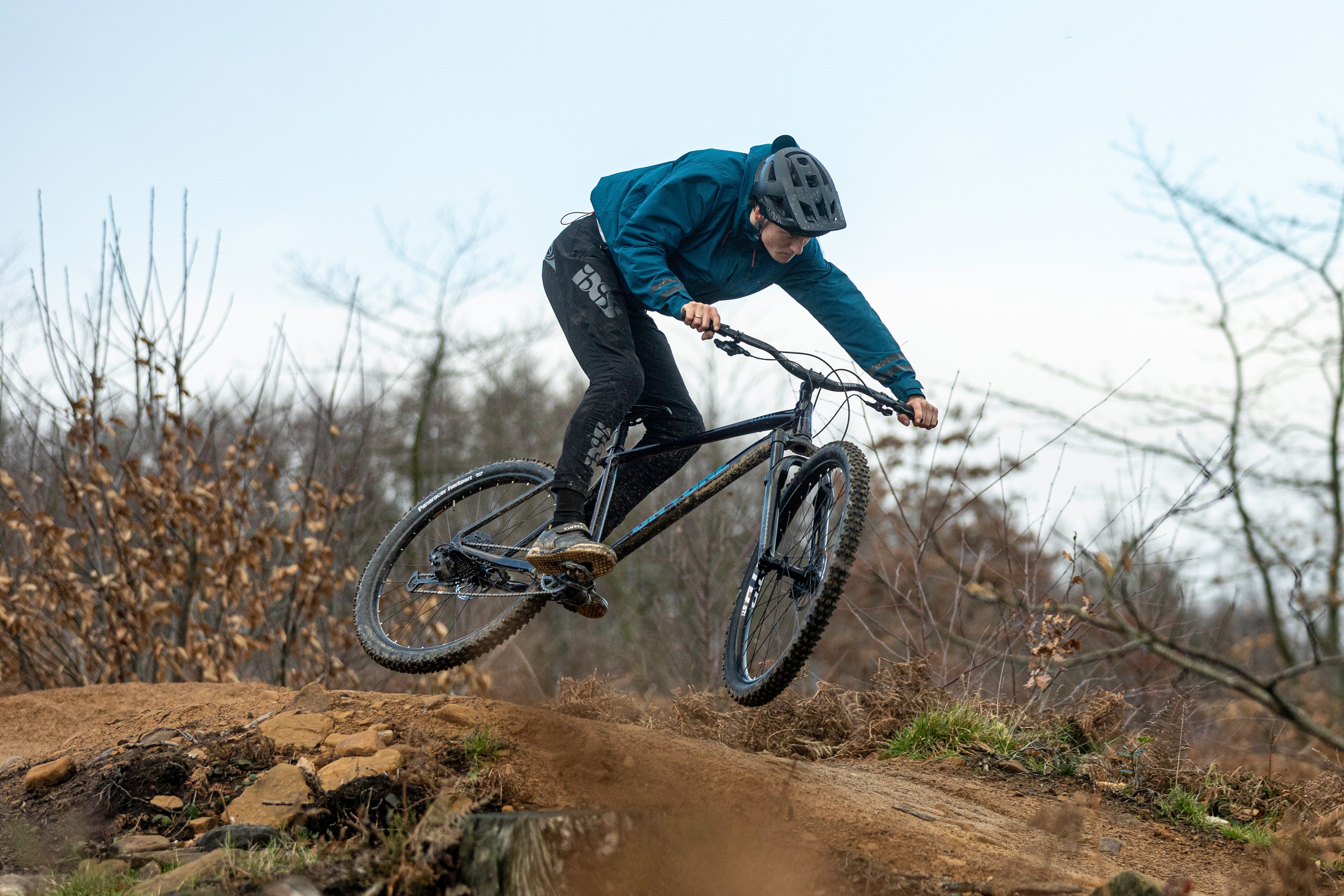 Male rider on MTB