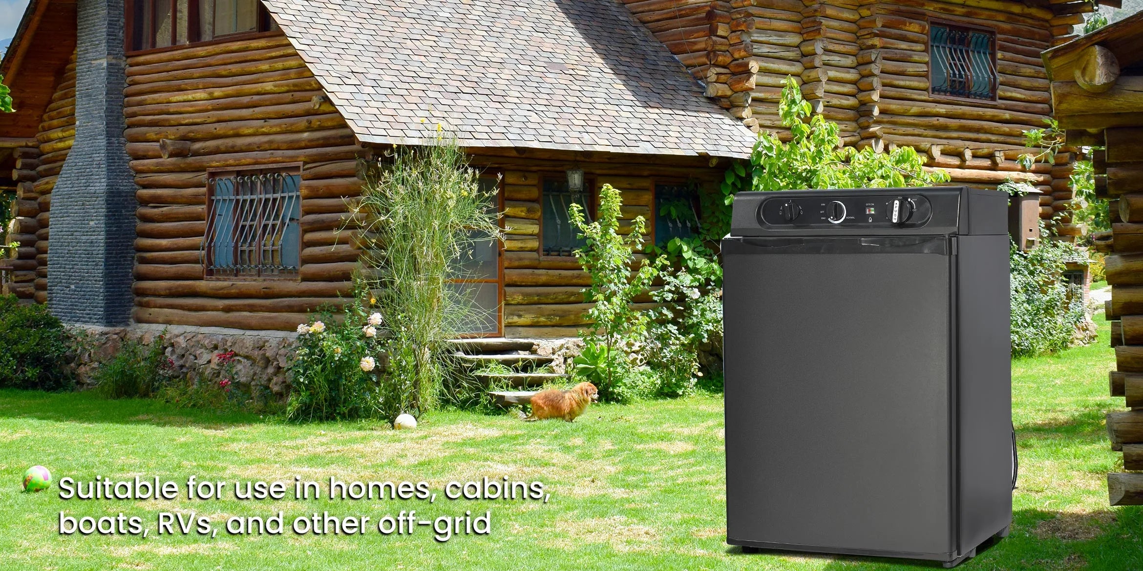 DSG-60L Suitable for use in homes, cabins, boats, RVs, and other off-grid situations