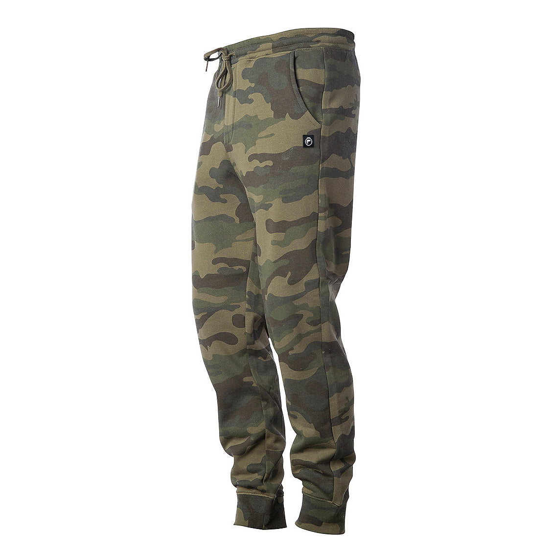 camo fleece joggers