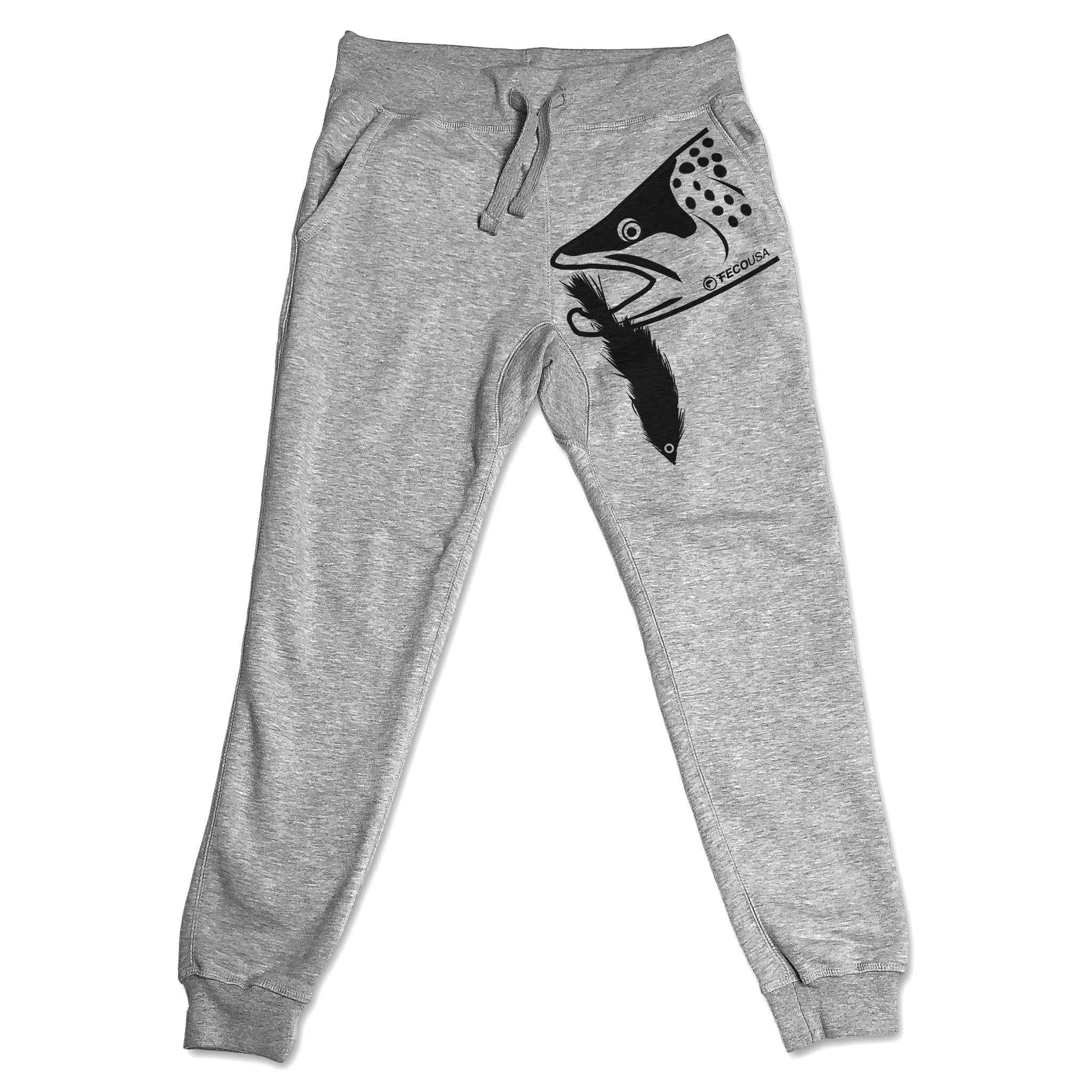 gray jogger sweatpants