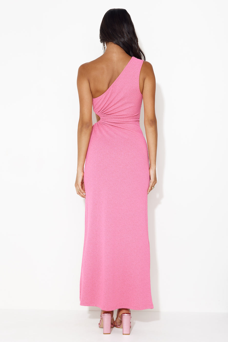 Beach Club Approved Maxi Dress Hot Pink