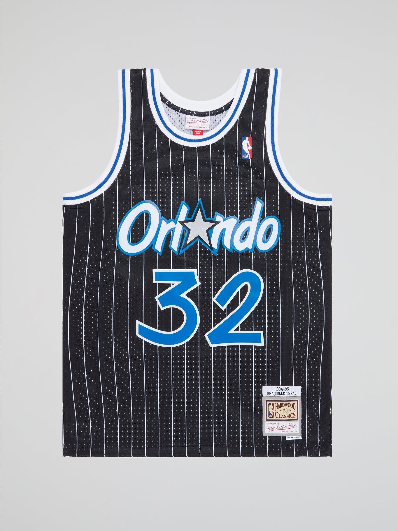 shaq pinstripe jersey