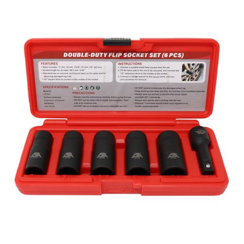 CTW #5700 6 Pc. Emergency Twist & Flip Socket Set packaging