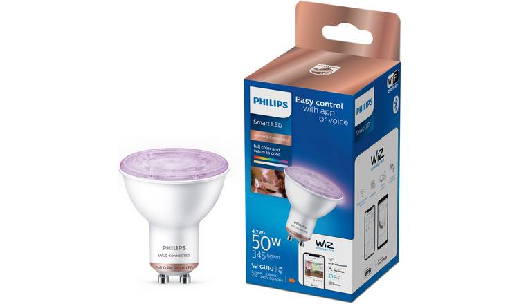 verstoring aantrekkelijk kwaad Philips Smart LED PAR16 Spot GU10 - with WiZ Connected – The Light Shop