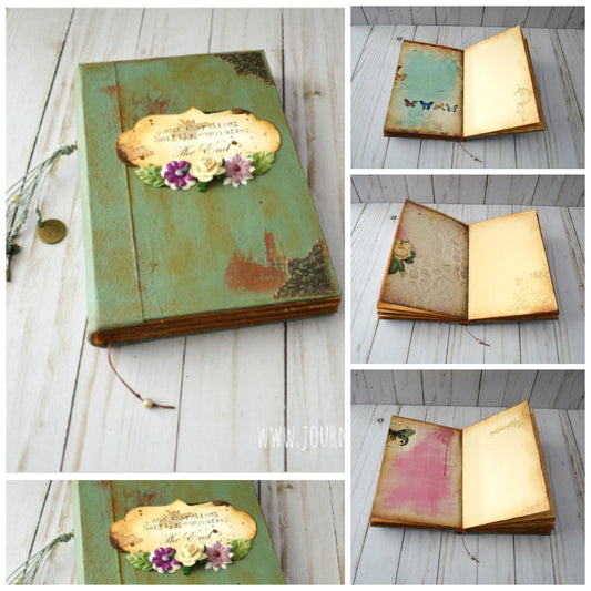 Scrapbook Wedding Guest Book.