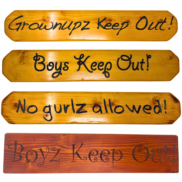 engraved signs for treehouses shop online at treehousesupplies.com