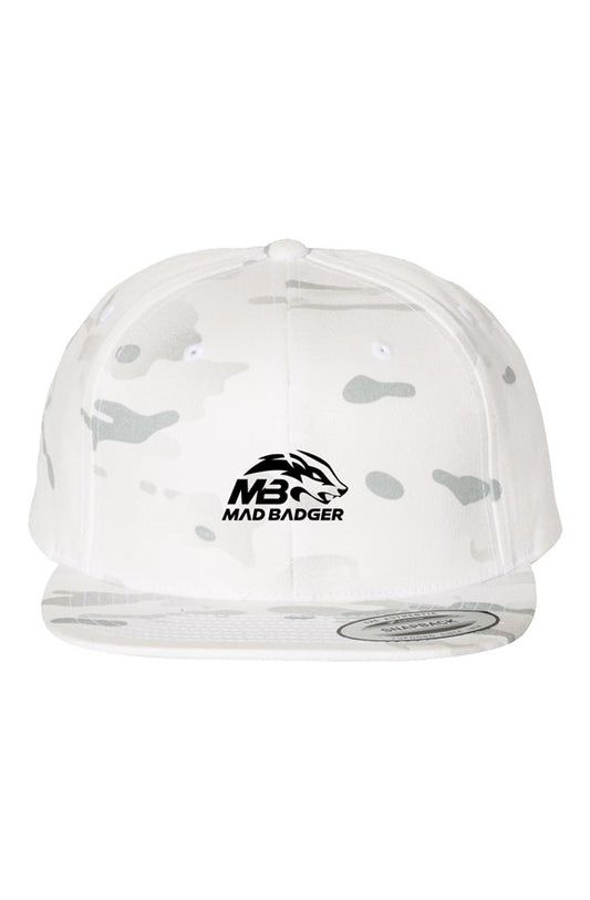 MadBadger-MB Multicam Alpine Premium Snapback camo Hats