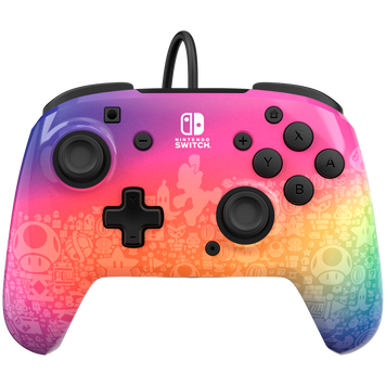 Nintendo Switch Peach ROCK CANDY Controller by PDP