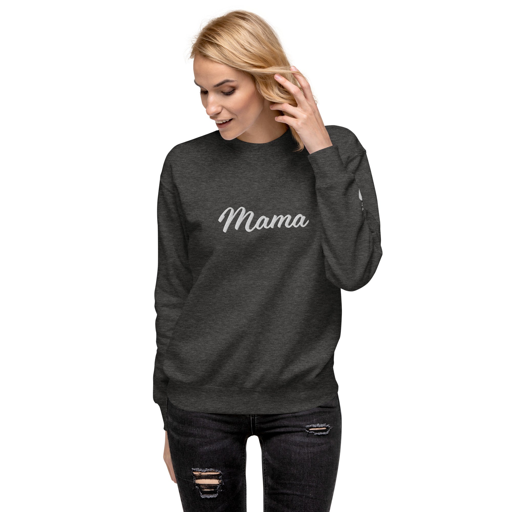 Custom Mama Premium Sweatshirt for 2 Children - Special Blankets product image