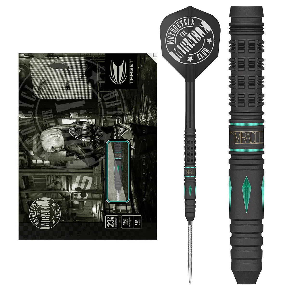 Target Japan Black Marque Phantom SP 90% Tungsten Steel Tip