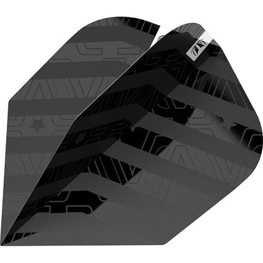 K-Flex Shape No.6 Flight & Shaft Black – British Darts