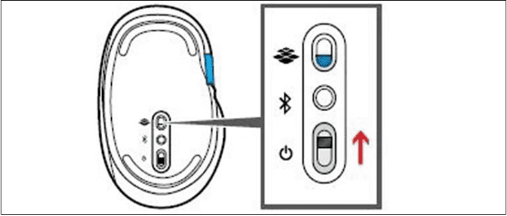 kết nối chuột không dây với laptop qua cổng Bluetooth