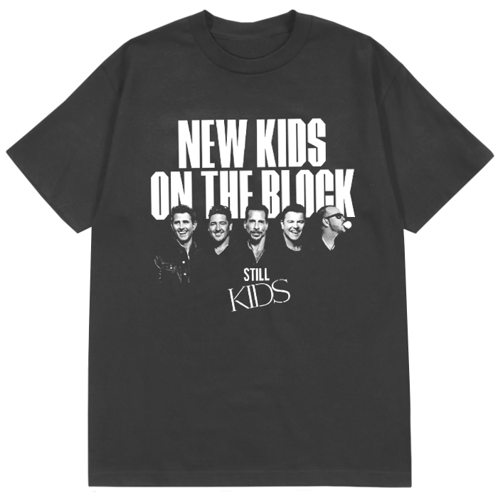 STILL KIDS Charcoal Tee - New Kids on the Block UK product image