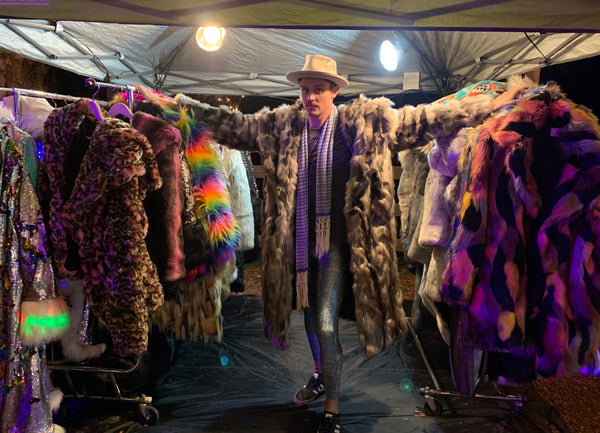 Not at all cruelty free stuffed animal coat : r/BurningMan