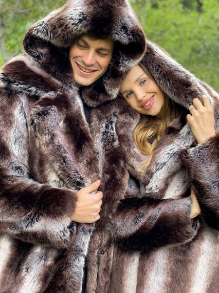 Tissavel chinchilla fur coats
