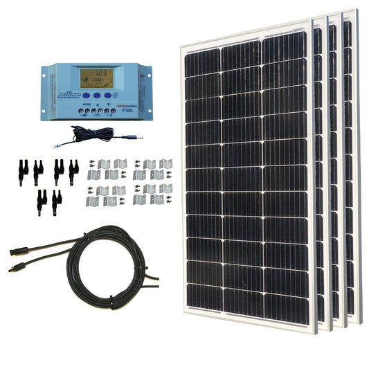Kit Panel Solar 300W 12V 750Whdia