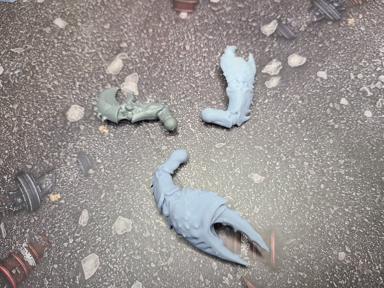 Crabby Claws for Angry Xeno-Dragons | Tabletop Wargaming Bits | 28mm Scale