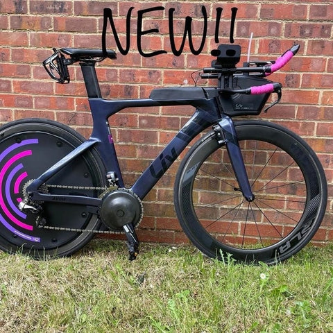 Giant SLR Wheel fitted with an EZ Disc to make you go faster in time trial and triathlon