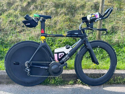 EZ Disc fitted to a Parcours wheel to make you go faster in TT AND TRIATHLON CYCLING