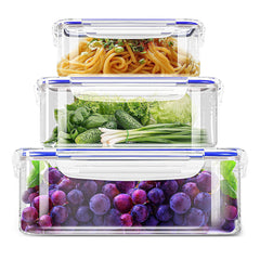 Pantry Organizer Bins (Pack of 1) - Stackable Storage Bins for