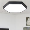 Load image into Gallery viewer, Modern Ceiling Light Bedroom, LED Flush Mount Light with Acrylic Hexagon Shade