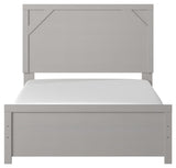 Cottenburg  Light Gray/White  5 Pc.  Dresser, Mirror, Chest, Full Panel Bed - Bien Home Furniture & Electronics