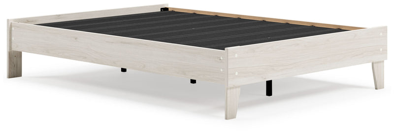 Socalle  Natural  3 Pc.  Dresser, Full Panel Platform Bed - Bien Home Furniture & Electronics