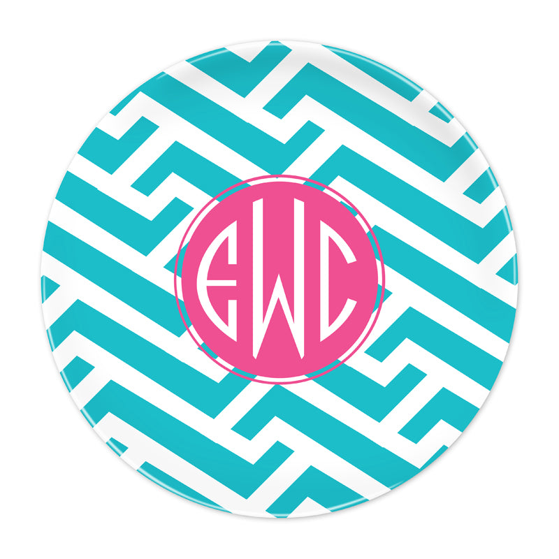 Monogram Plate Elsie - Dabney Lee - Classic Prep Monograms