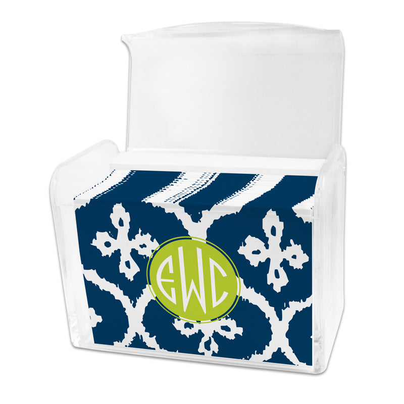 Monogram Stationery Box Sunset Beach - Dabney Lee - Classic Prep Monograms