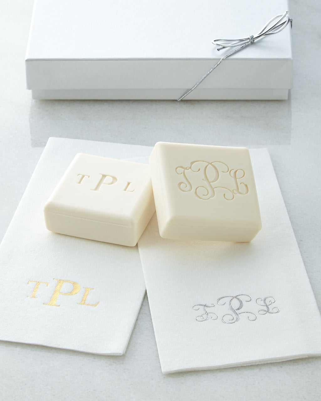 Personalized Linen-Like Disposable Guest Towels