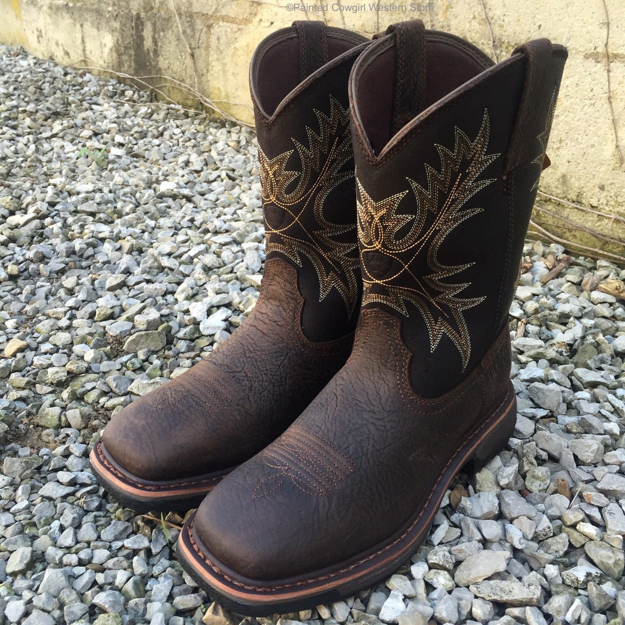 ariat western work boots