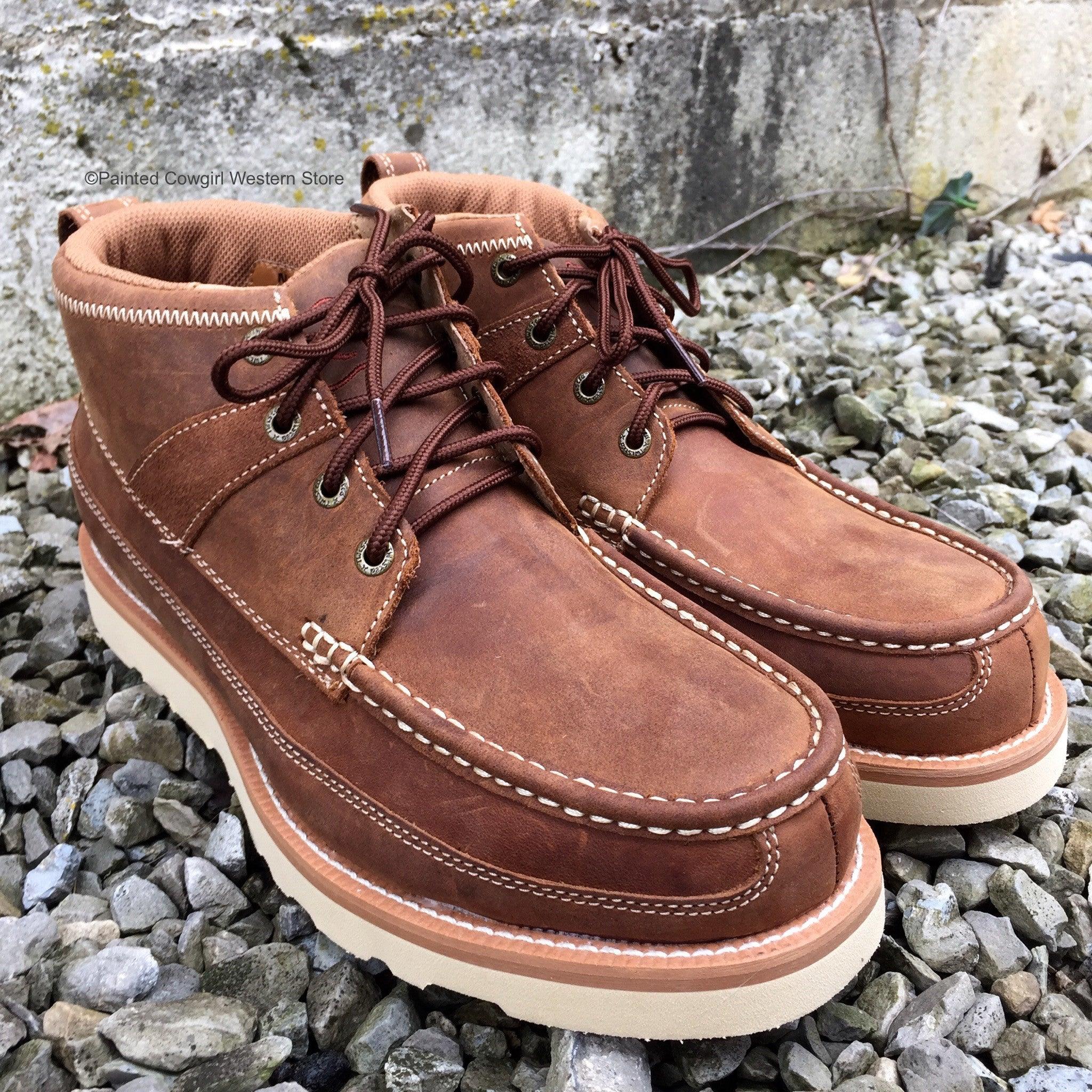 twisted x lace up work boots
