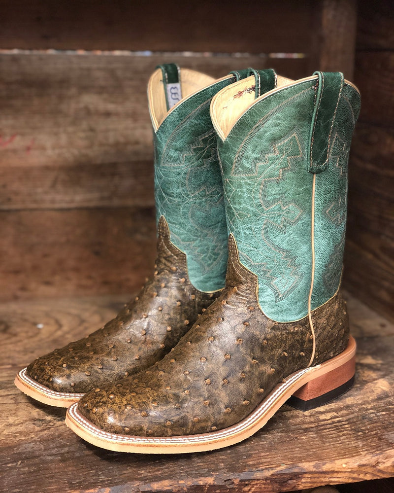 womens ostrich skin boots