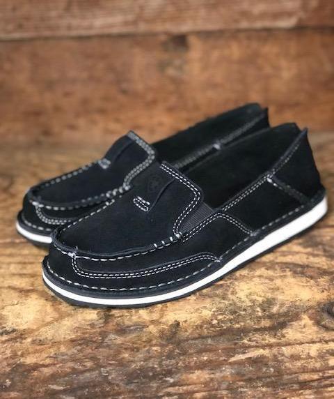 black ariat cruisers