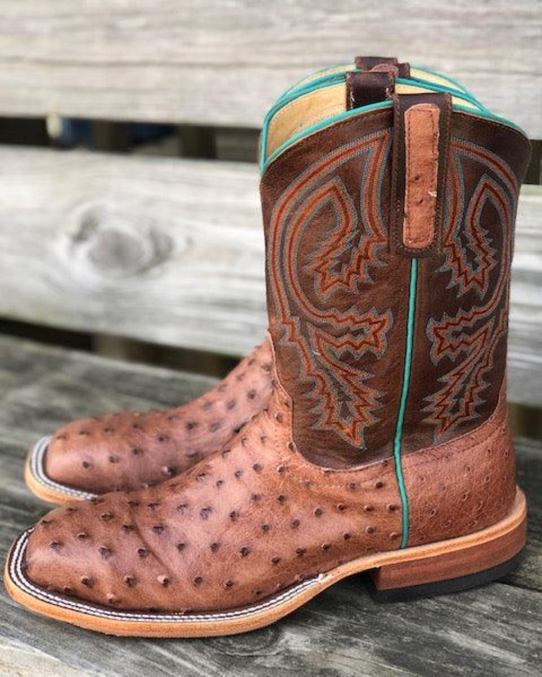 brown steel toe boots