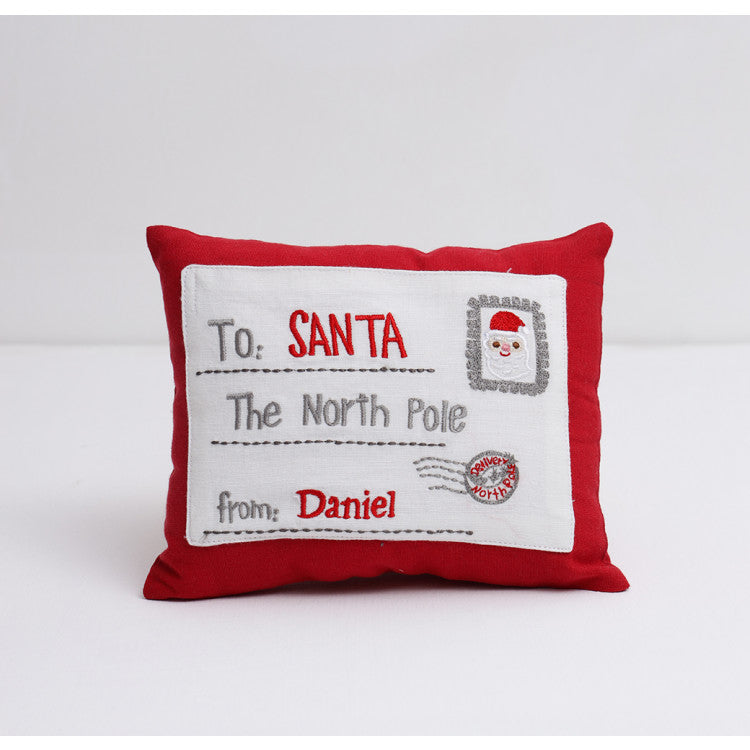 letter to santa pillow