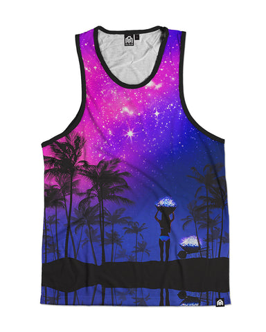 Coastal Dreams Men's Tank Top | All Over Print Summer Tank - EDM Sauce