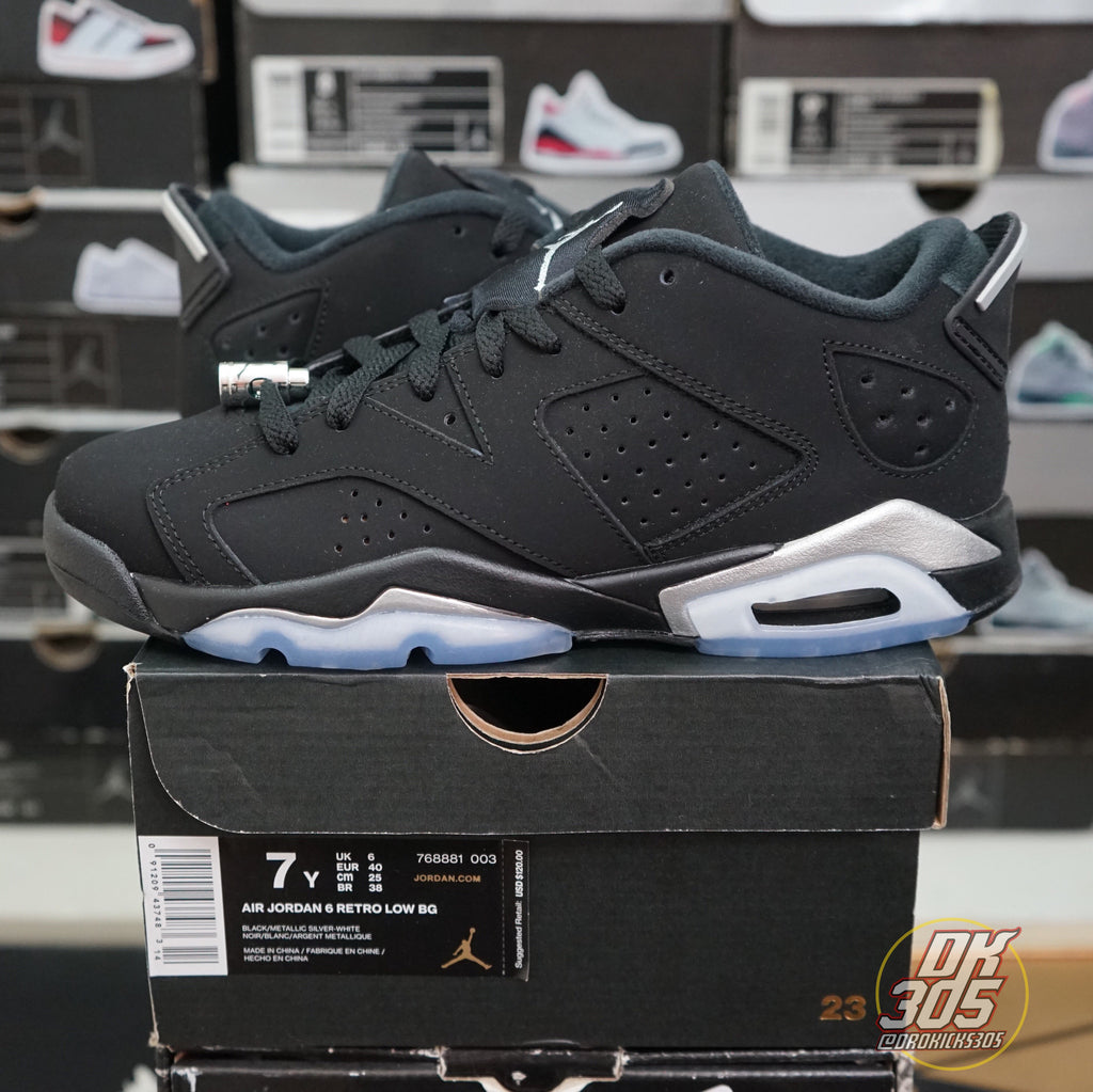 jordan 6 low chrome