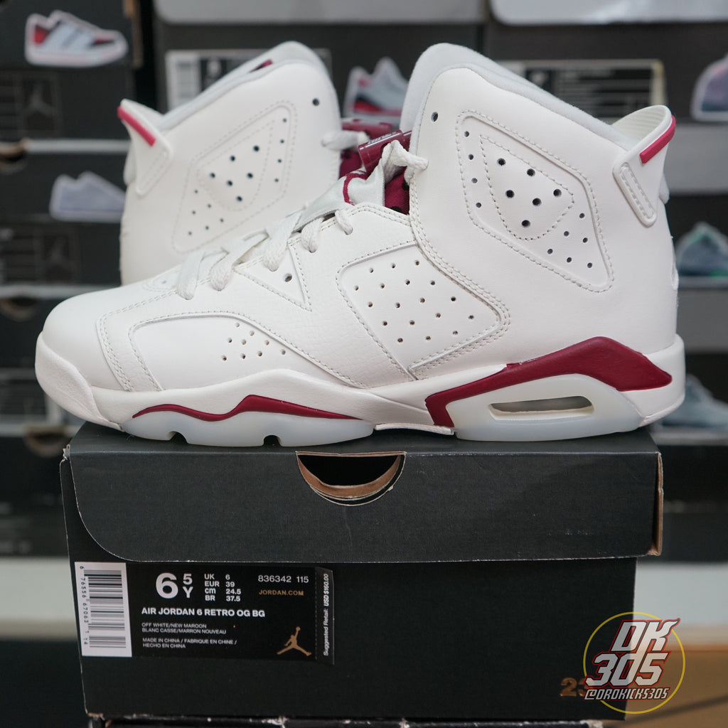 jordan vi maroon