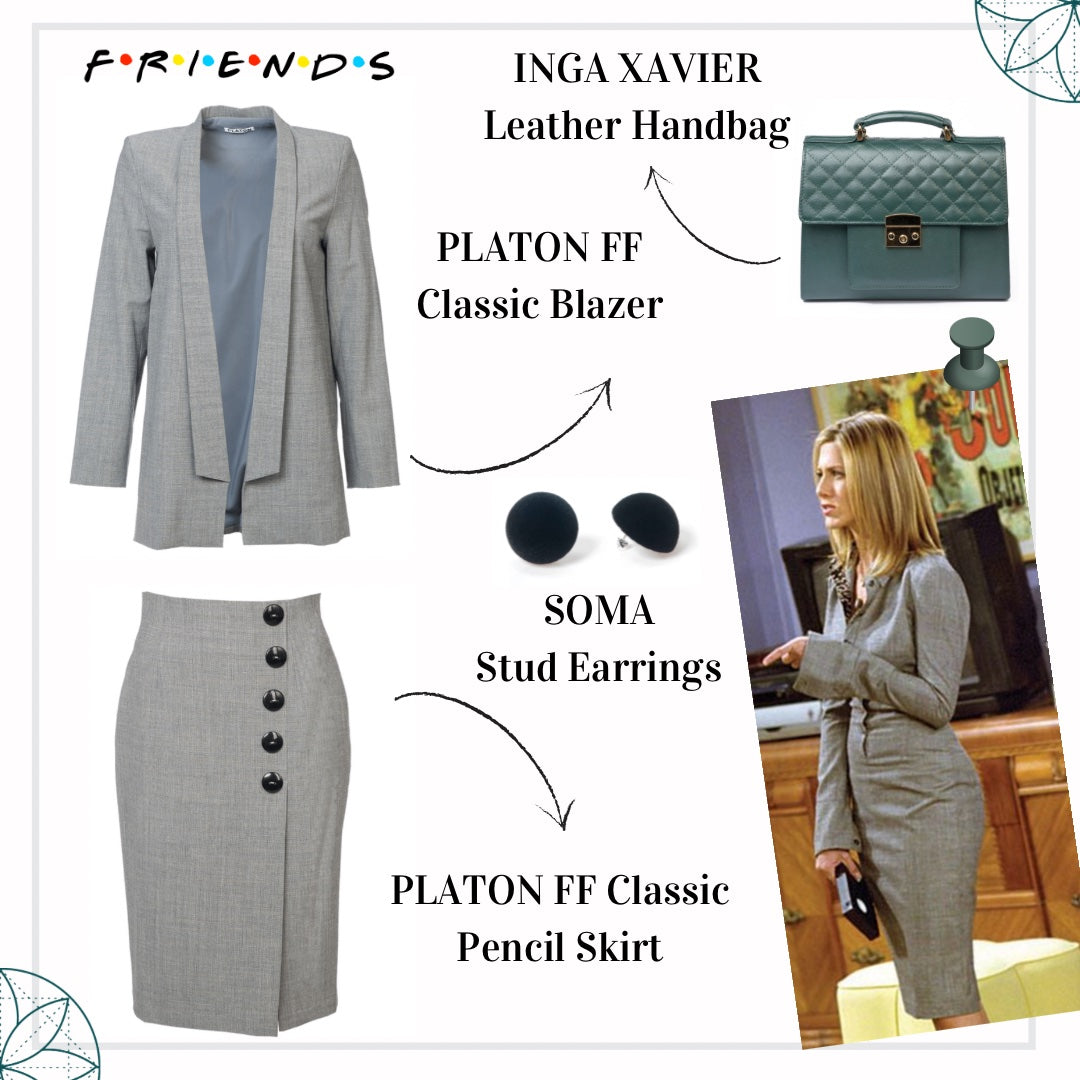 Shoes and Bags Influenced by the Aesthetic of Rachel from Friends