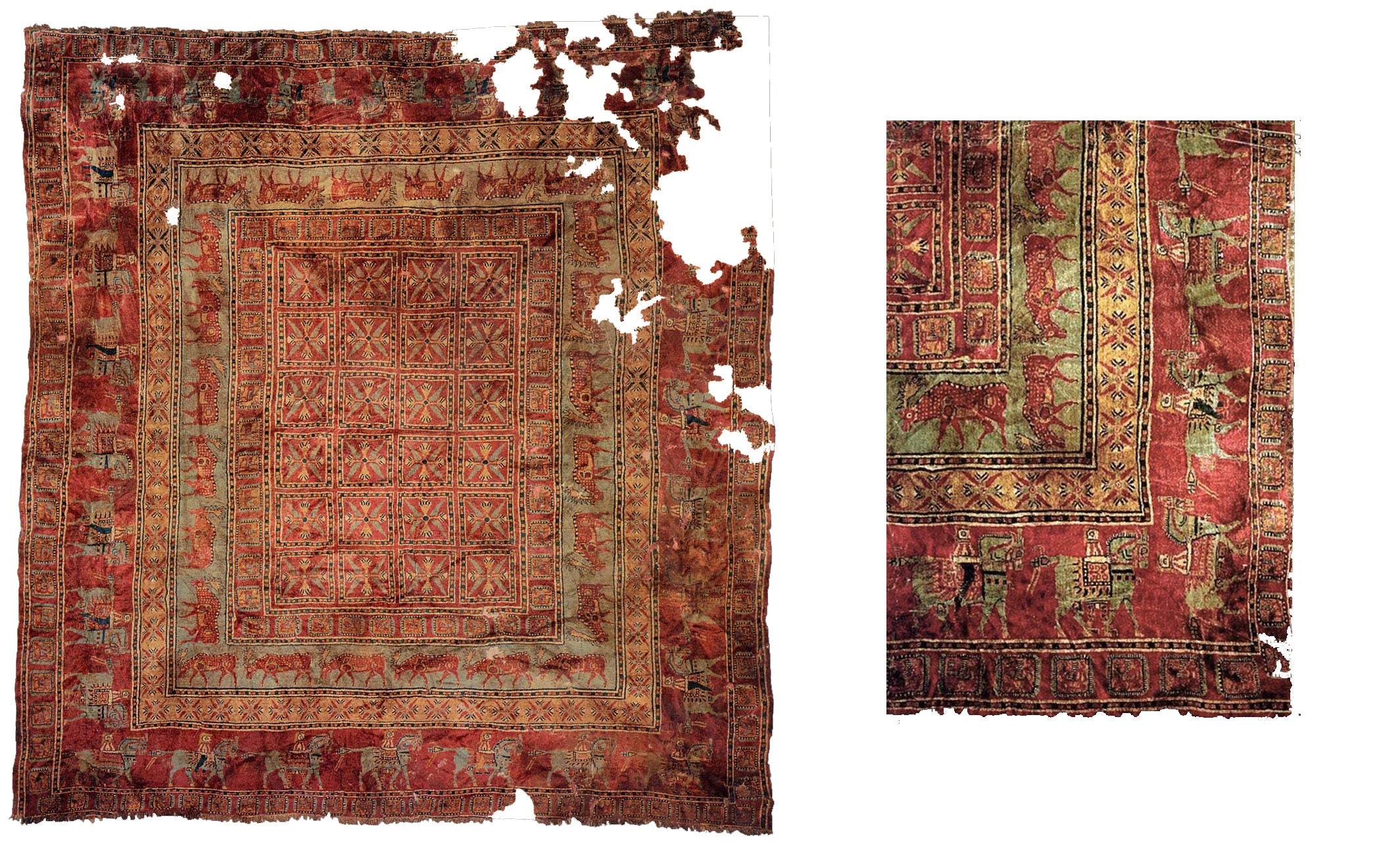 World Oldest carpet - Pazyryk rug