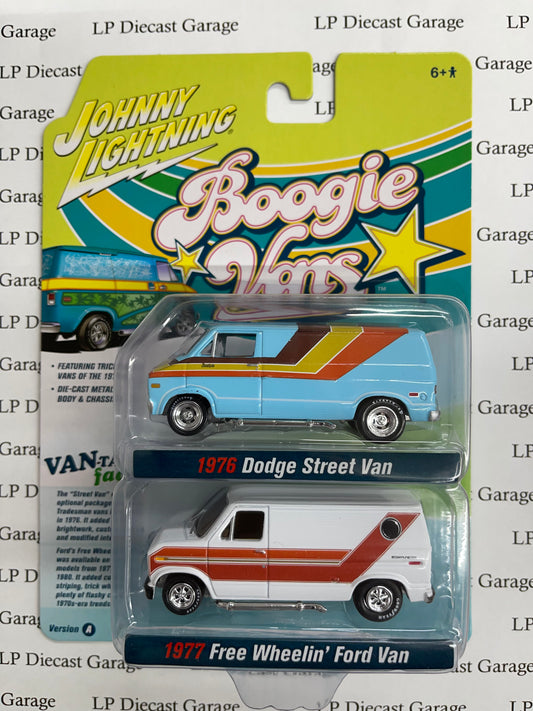 お気に入り JOHNNY LIGHTNING☆DODGE VANS④☆ミニカー BOOGIE