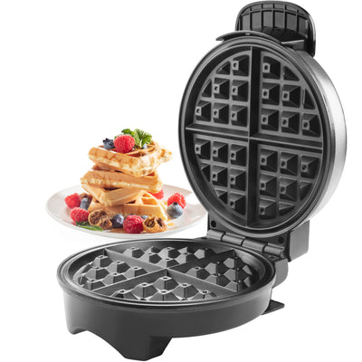 Lwory Piccolo Pizzelle Baker for Mother's Day Baking, Electric Press Makes  4 Mini Cookies at Once, Grey Nonstick Interior For Fast Cleanup, Must Have