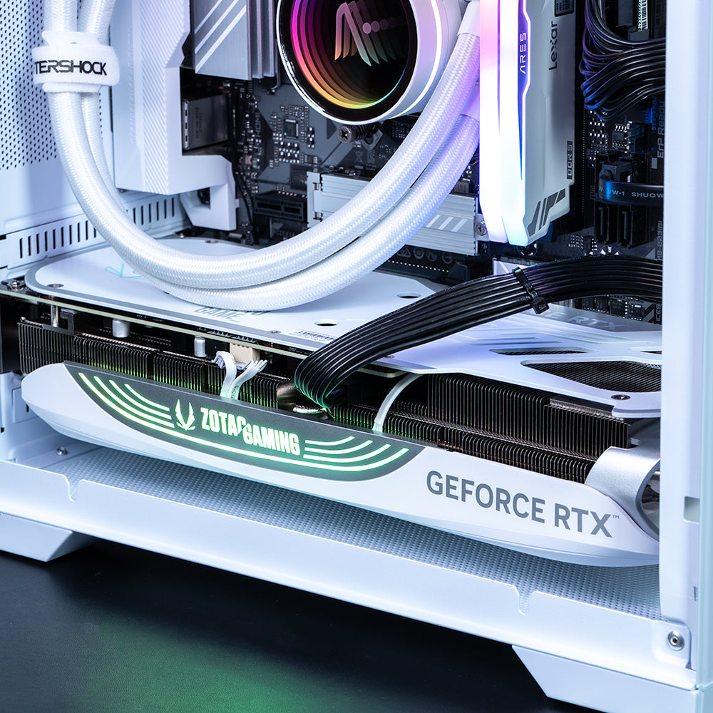 ZealM White Ryzen 7 7700 + RTX 4070Ti Super Custom Gaming PC